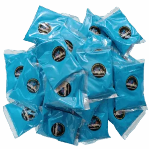 Pack 50 bolsas de 100 grs. Color Azul