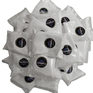 Pack 50 bolsas de 100 grs. Color Blanco