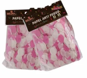 Papel antifuego (challa) Rosado