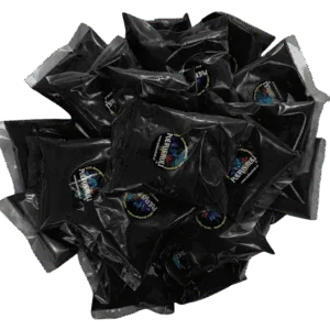 Pack 50 bolsas de 100 grs. Color  Negro