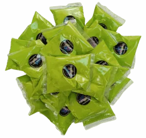 Pack 50 bolsas de 100 grs. Color Verde